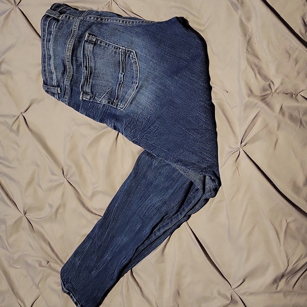 BKE High Rise Blue Jeans Classic Denim